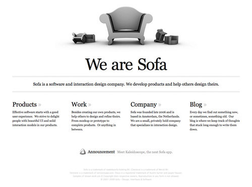 we are sofa